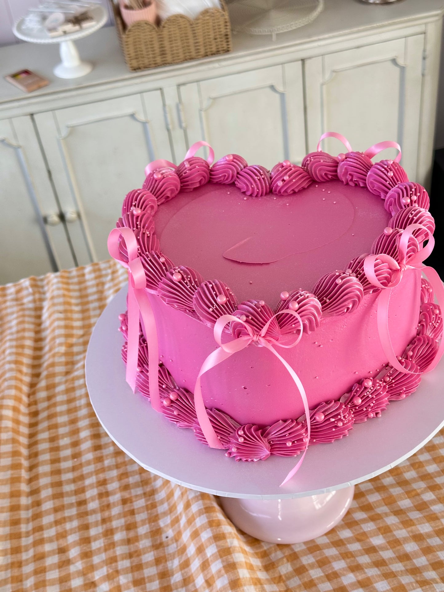 Coco Heart Cake