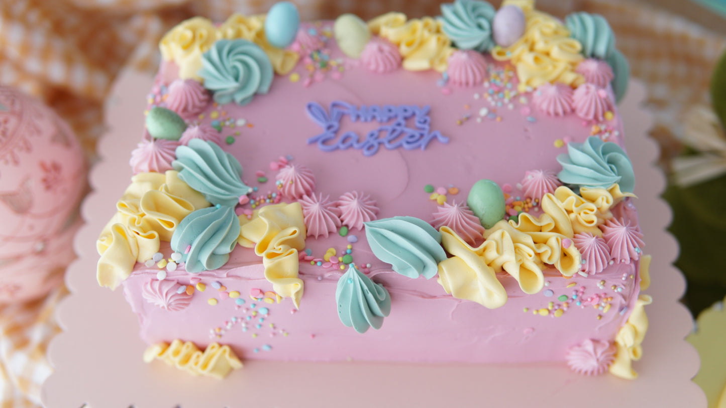 Easter Slab Cake