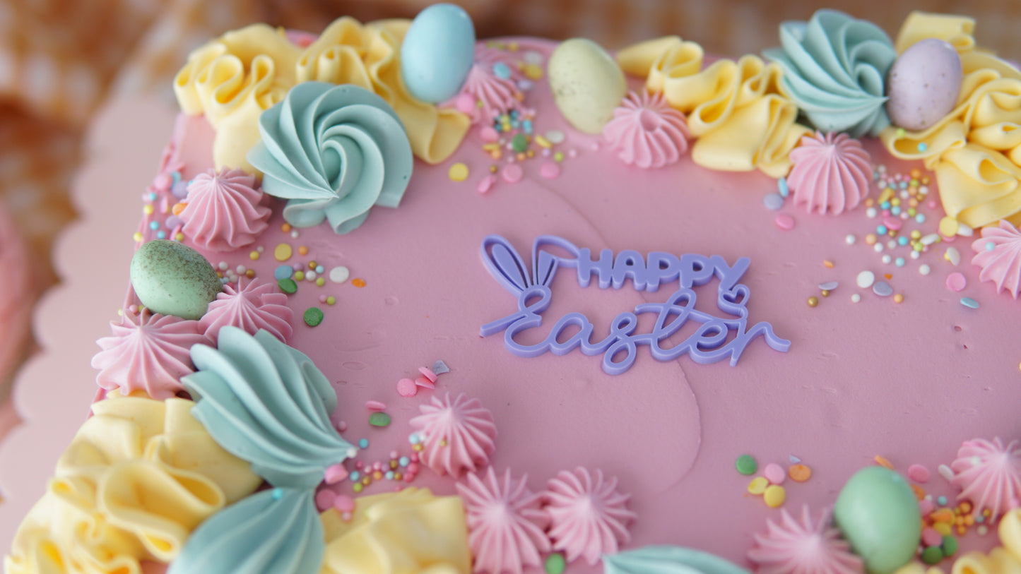 Easter Slab Cake