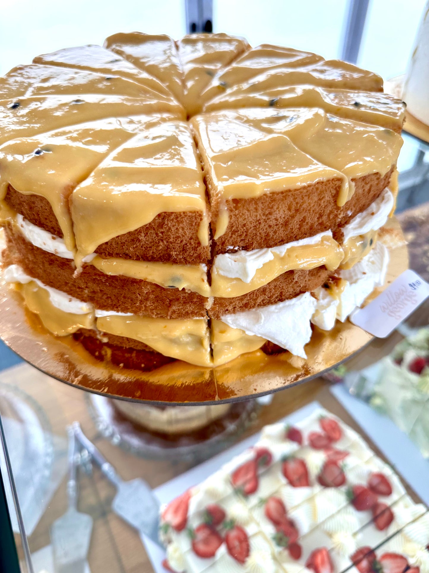 Passionfruit Sponge