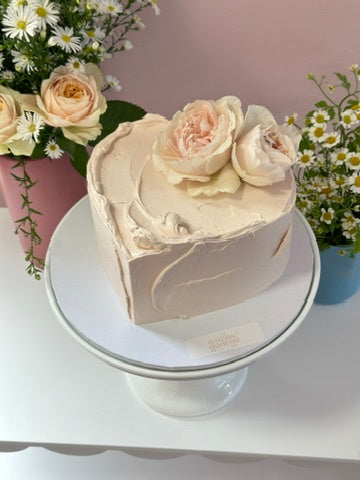 Dollop Edge Heart Cake