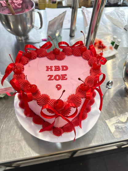 Coco Heart Cake