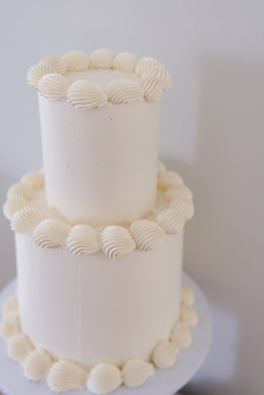 2 Tier Coco Vintage Cake