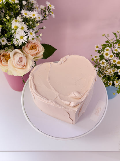Dollop Edge Heart Cake