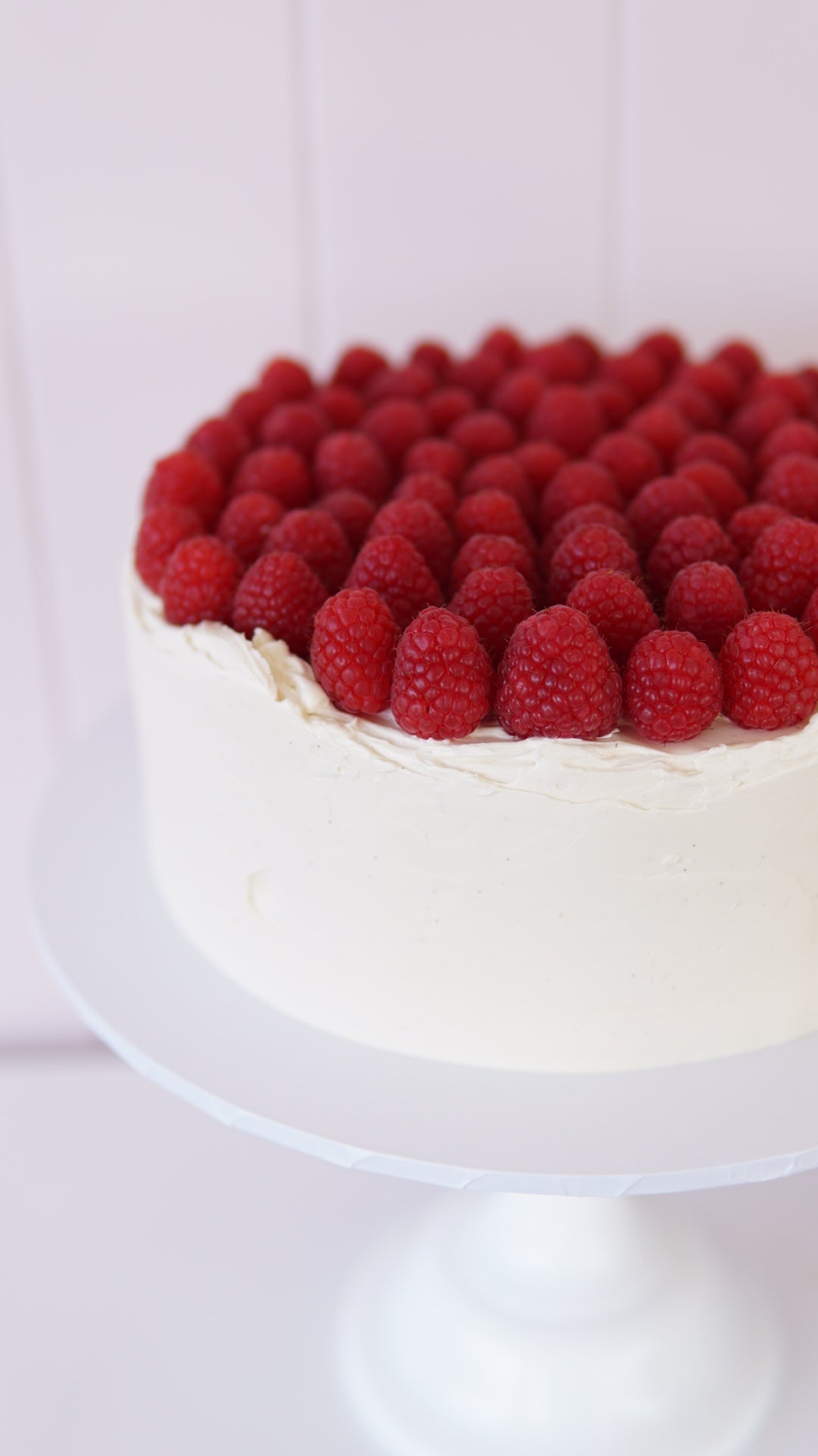 Raspberry cake