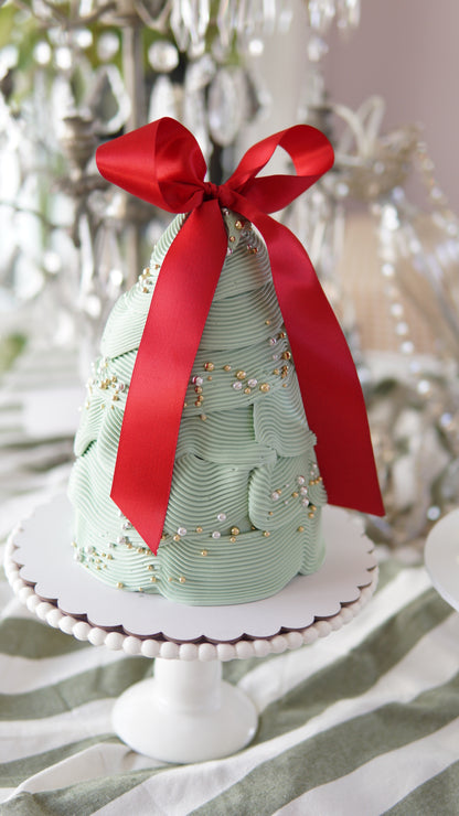 Festive Christmas Tree Centerpiece Green