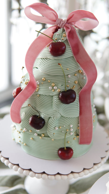 Festive Christmas Tree Centerpiece Green