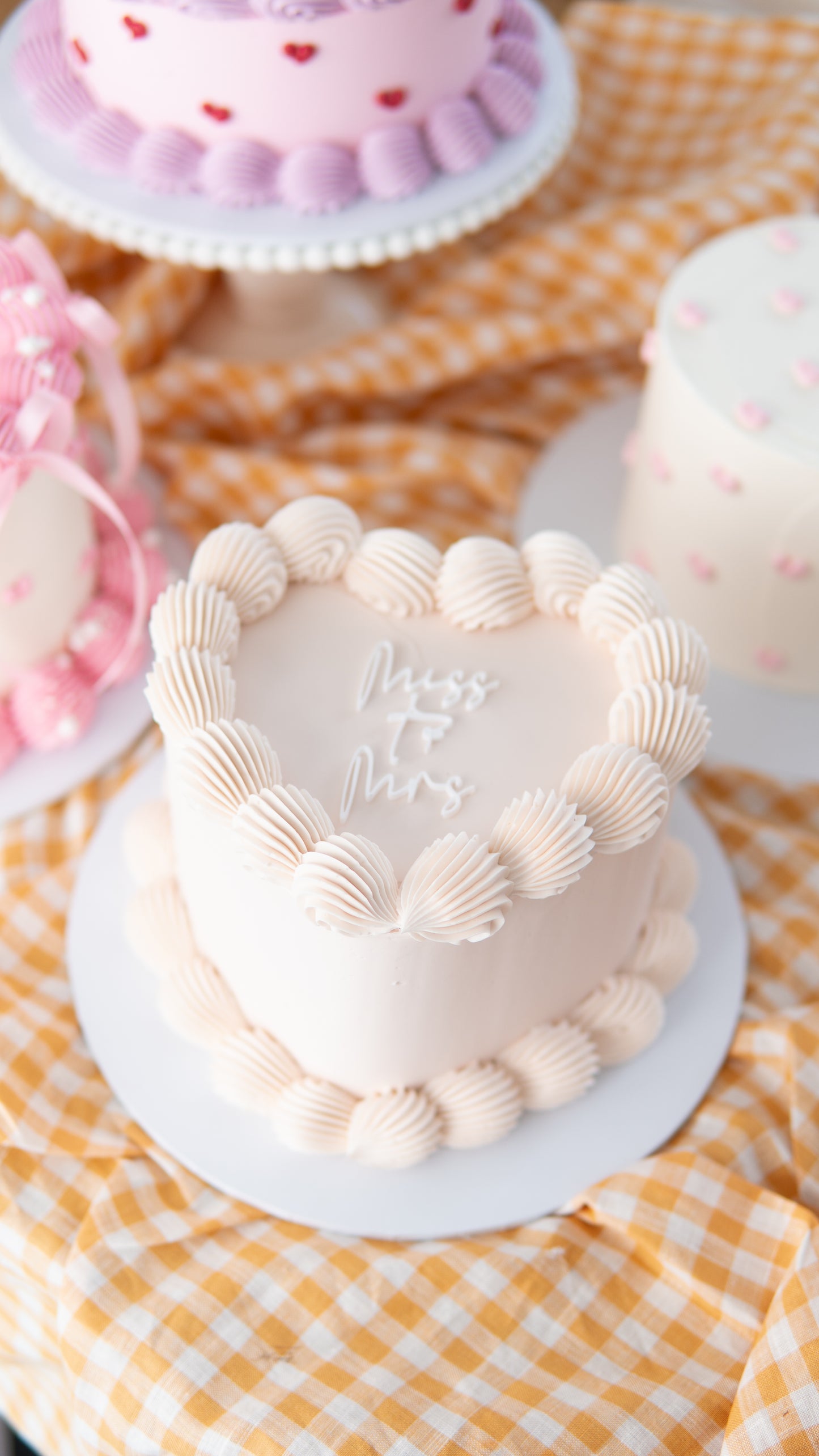 Coco Heart Cake