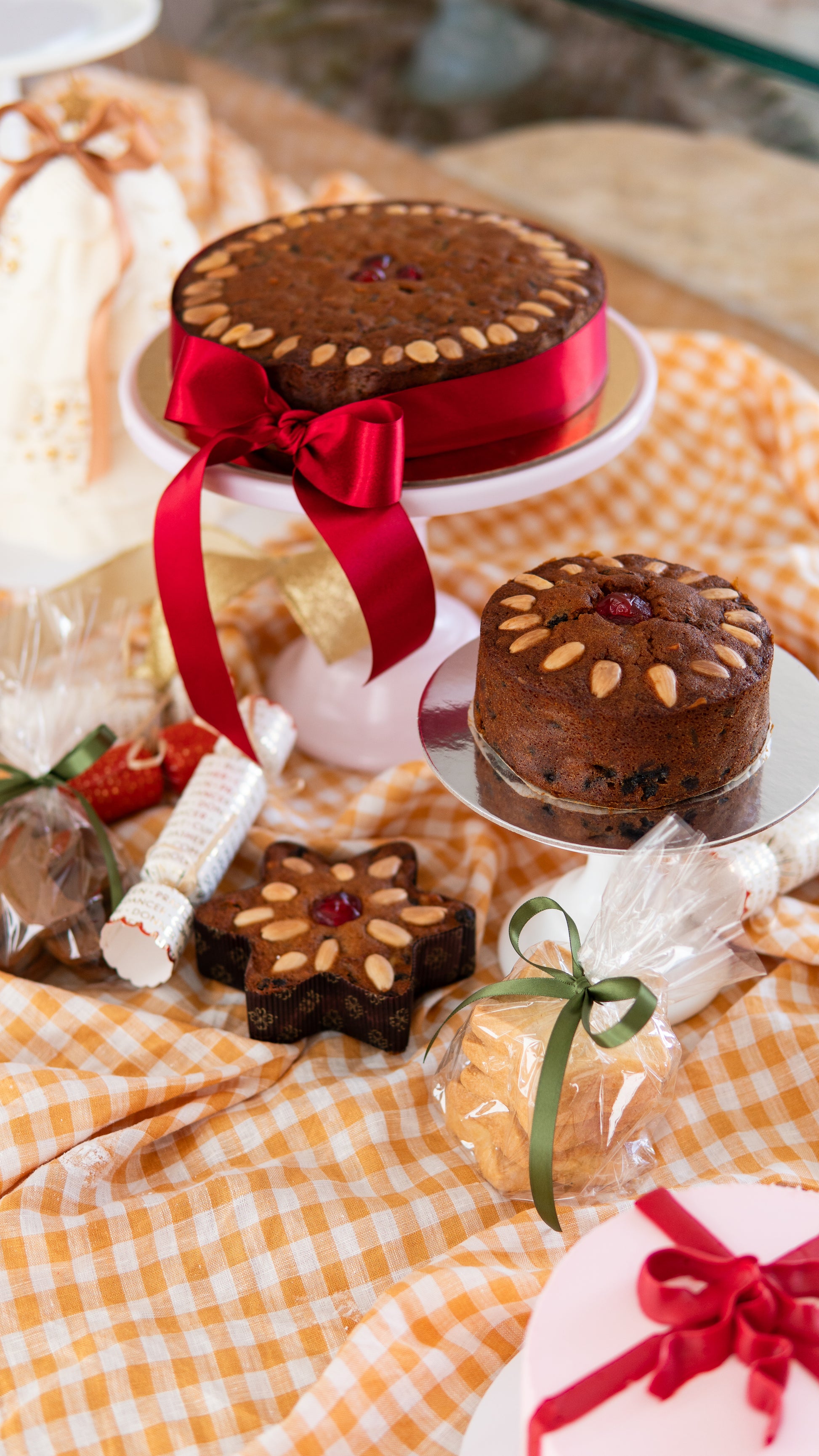 Christmas fruit cakes