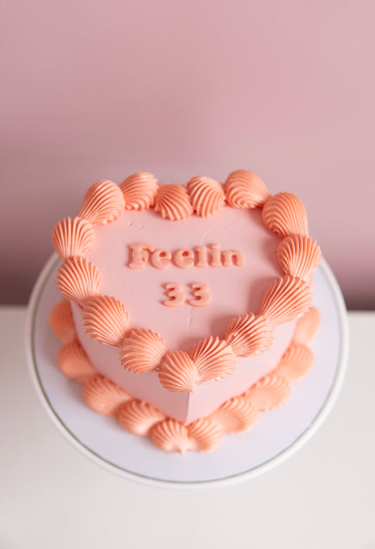Coco Heart Cake