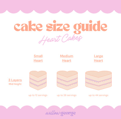 Coco Heart Cake