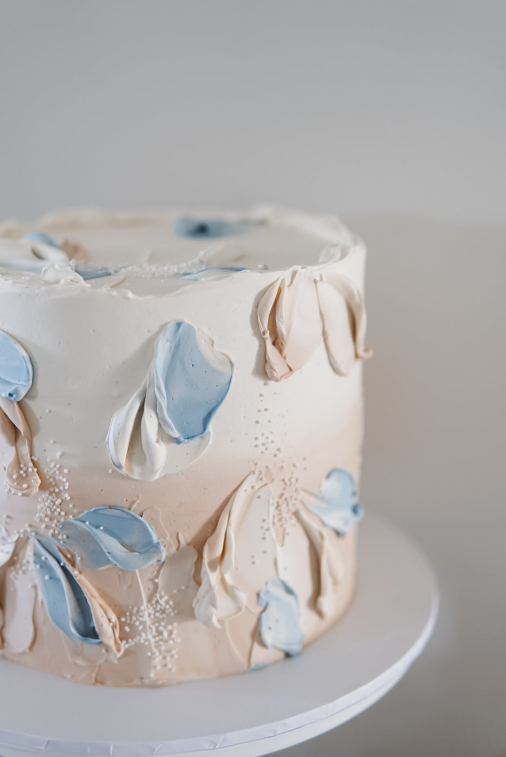 Abstract Palette Cake