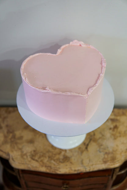 Dollop Edge Heart Cake
