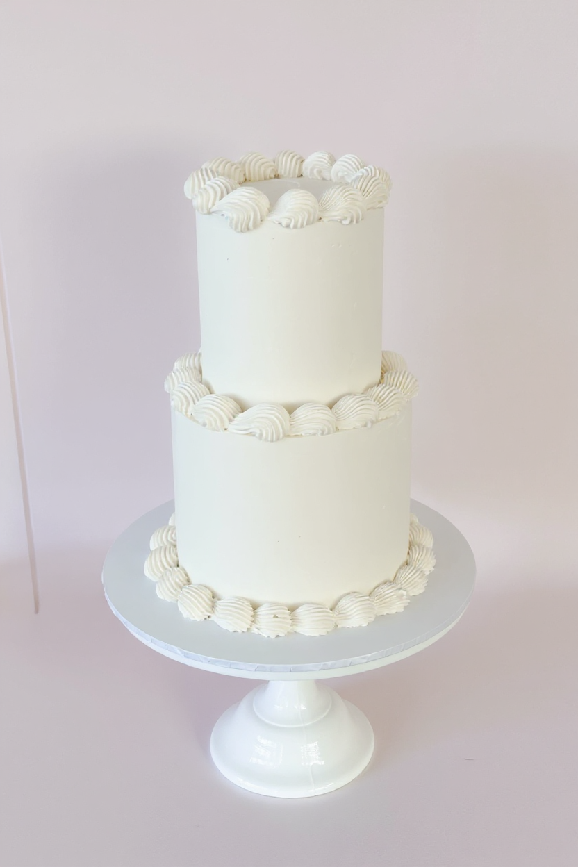 2 Tier Coco Vintage Cake
