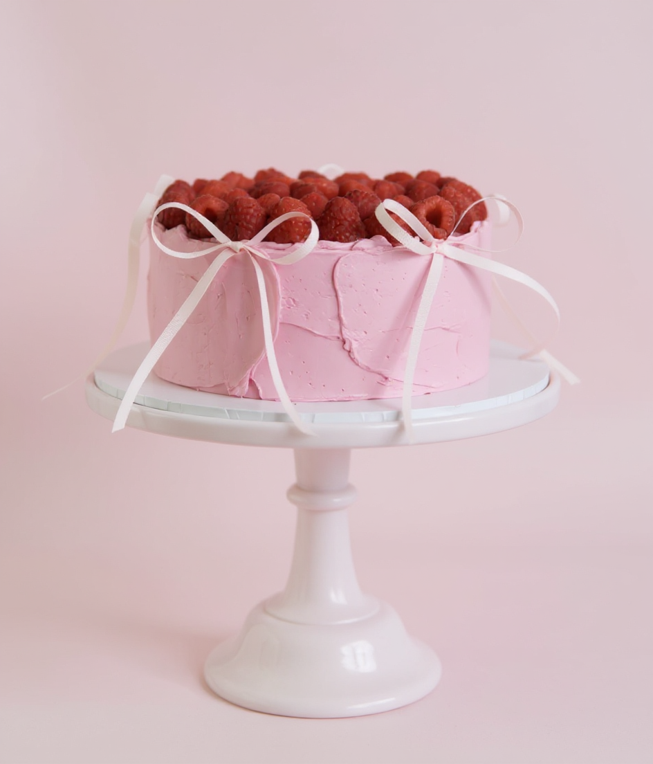 Raspberry cake