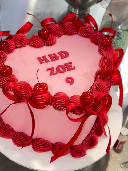 Coco Heart Cake