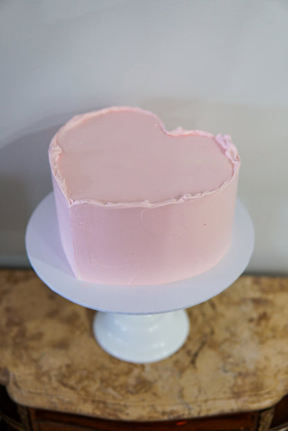 Dollop Edge Heart Cake